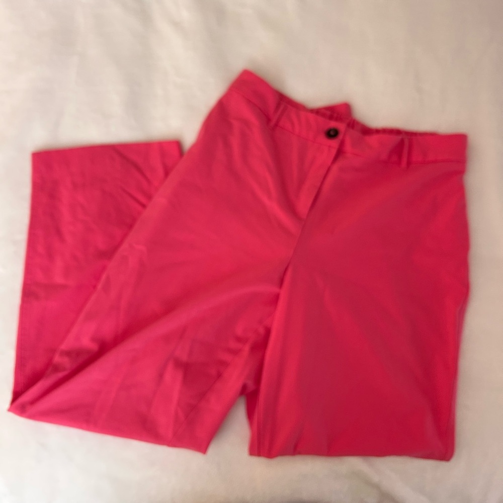Straight Leg Pink Pants